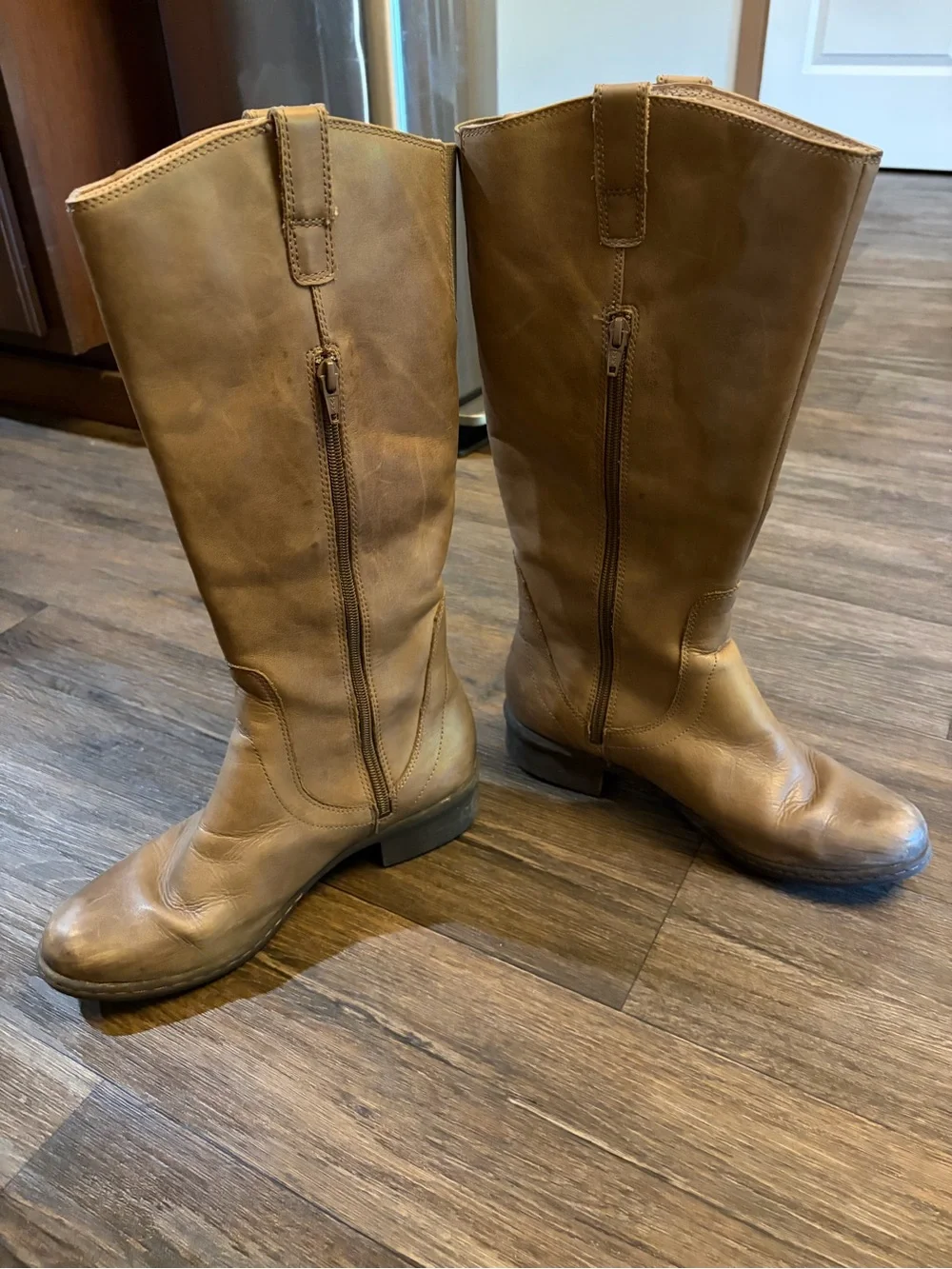 Bogs Kristina Tall Knee Boot Women's Brown Waterproof Leather Size 9 US